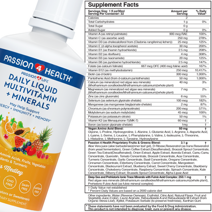 Daily Liquid Multivitamins + Minerals